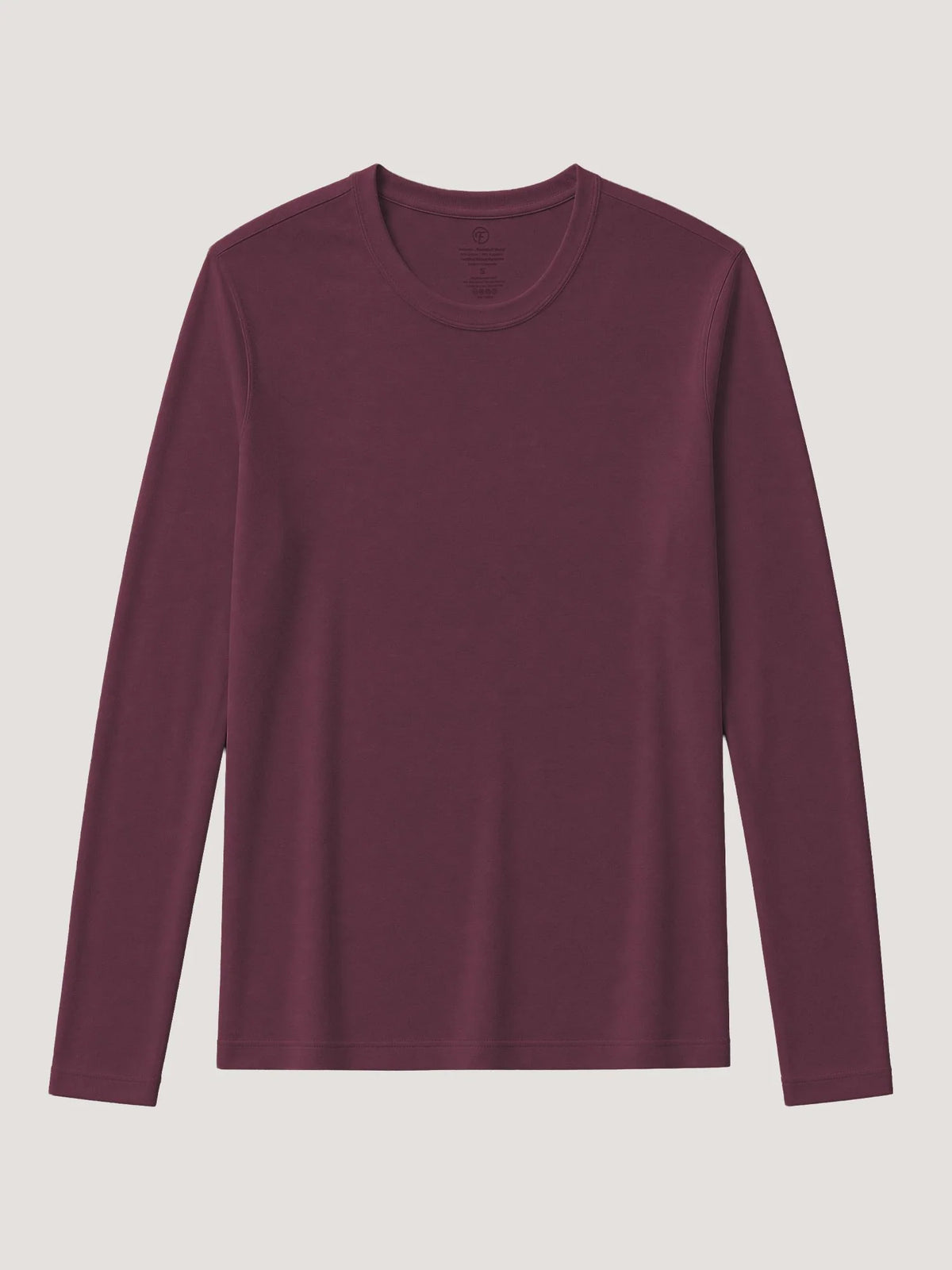 Women's Merlot Long Sleeve Crew
