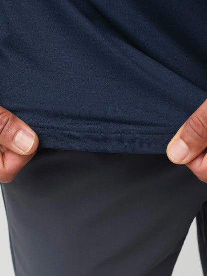 Navy Tech Quarter Zip
