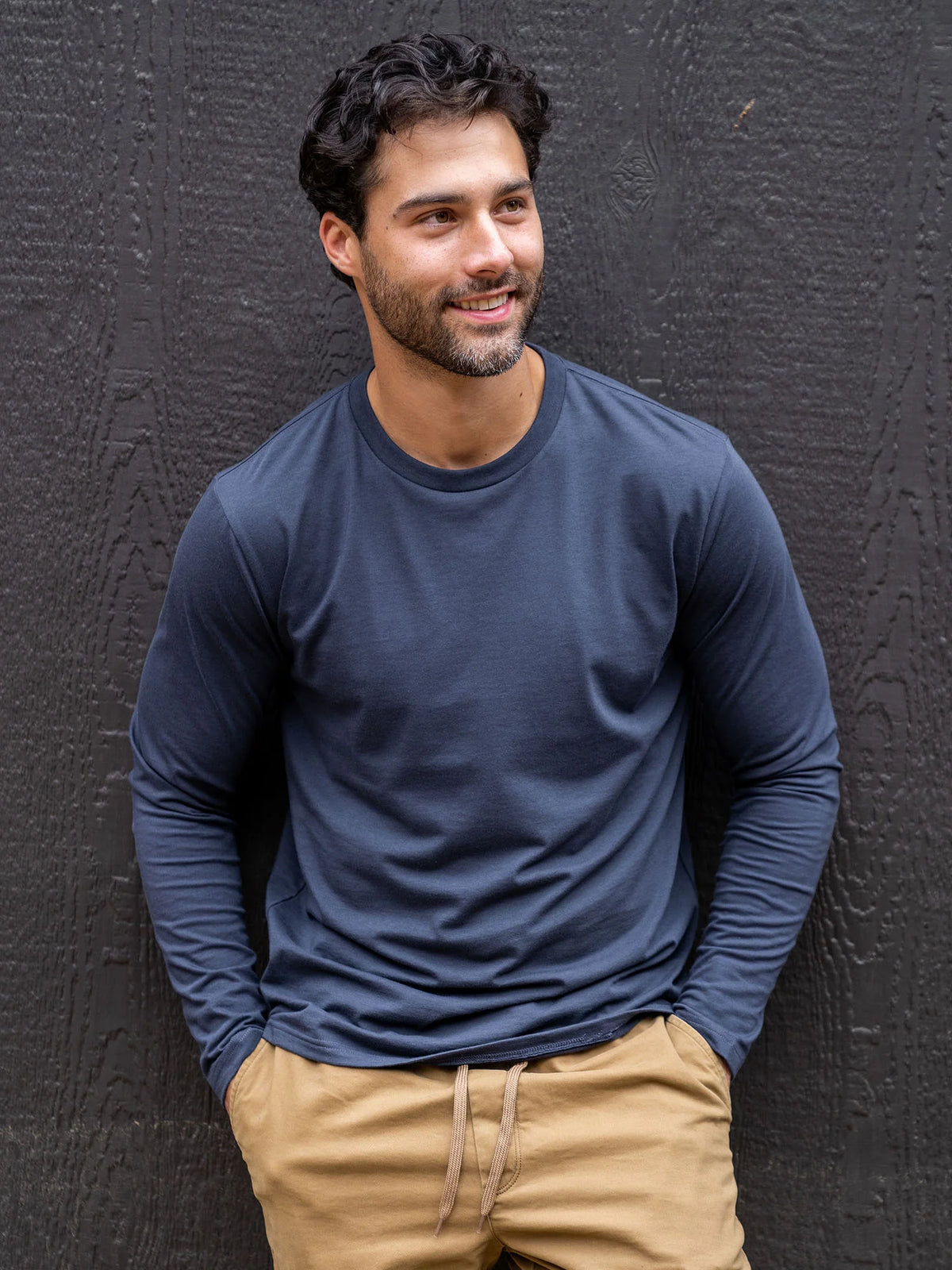 Odyssey Blue Long Sleeve Crew Neck FINAL SALE
